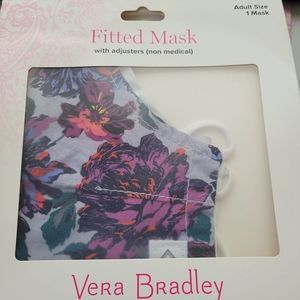 Vera Bradley Petite Neon Blooms Fitted Mask